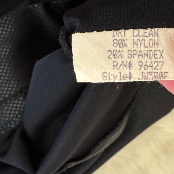 Bisou Bisou Michelle Bohbot Black Flare Leg Pants XS - Picture 6 of 11